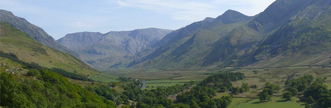 Dru International Retreat Centre, Nant Ffrancon Valley, Snowdonia, Wales