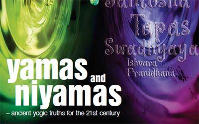 Yamas and Niyamas - article by Patricia Brown
